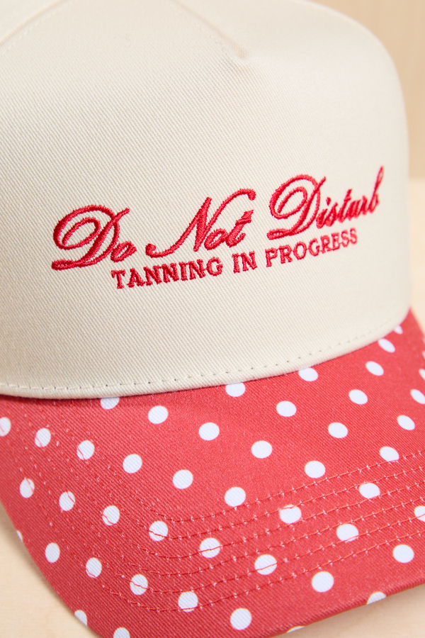 Do Not Disturb Trucker Hat Detail 2 - Altar'd State