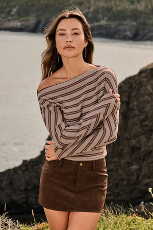 Declan Striped Long Sleeve - Altar'd State - 