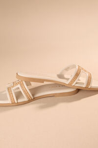 Enid Raffia Sandal Detail 3 - Altar'd State