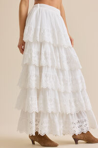 Dara Crochet Midi Skirt Detail 4 - Altar'd State