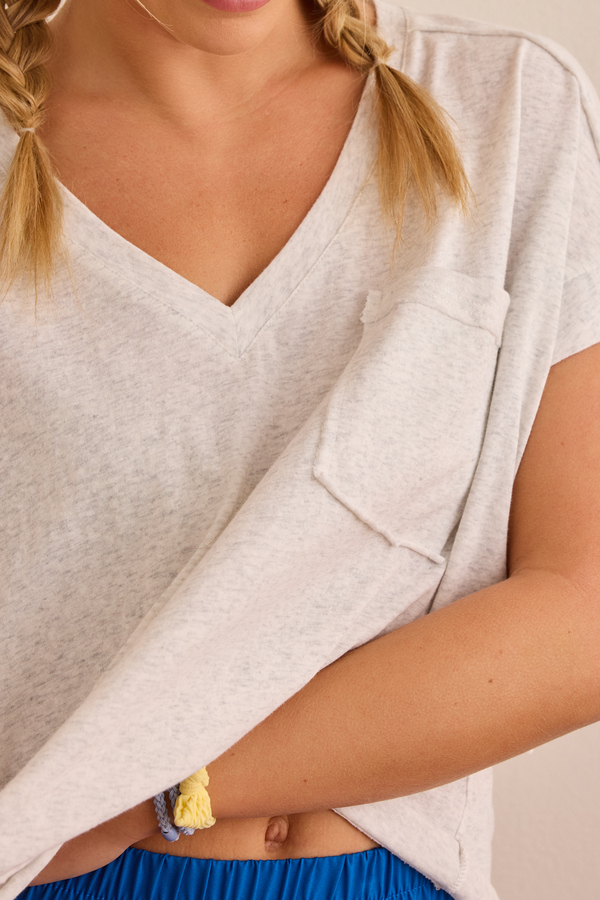 Summit Drift Flowy Tee Detail 2 - Altar'd State