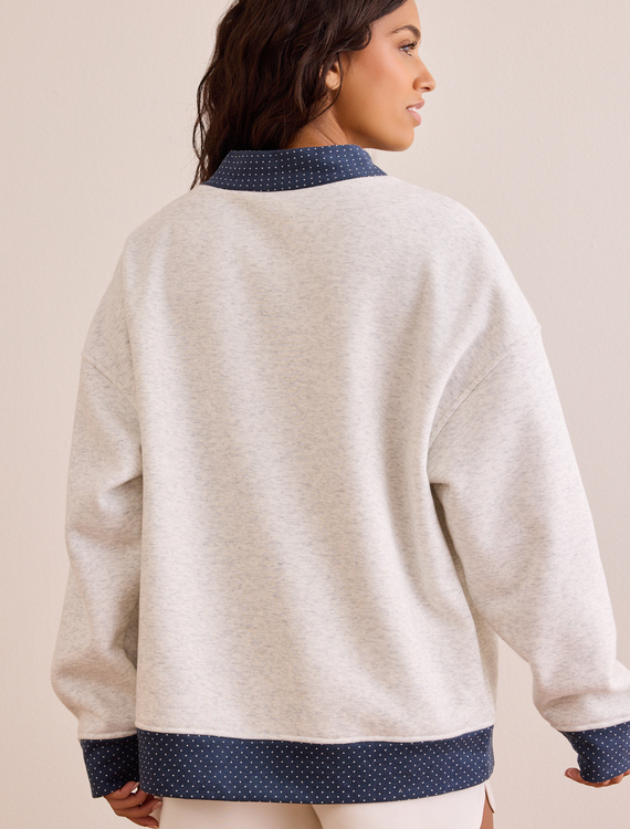 AS Revival Dot Mock Neck Detail 5 - Altar'd State