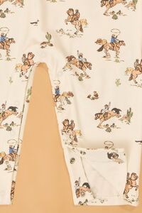 Horse Wrangler Long Sleeve Romper Detail 3 - Altar'd State