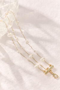 Layered Pearl Accent Bracelet Detail 2 - Altar'd State