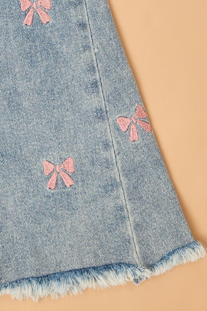 Edie Bow Flare Jeans - Altar'd State - 