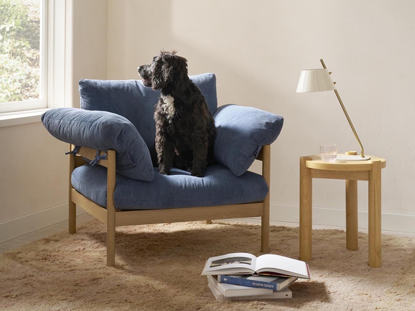 Stella Wood & Upholstered Chair - Altar'd State - 