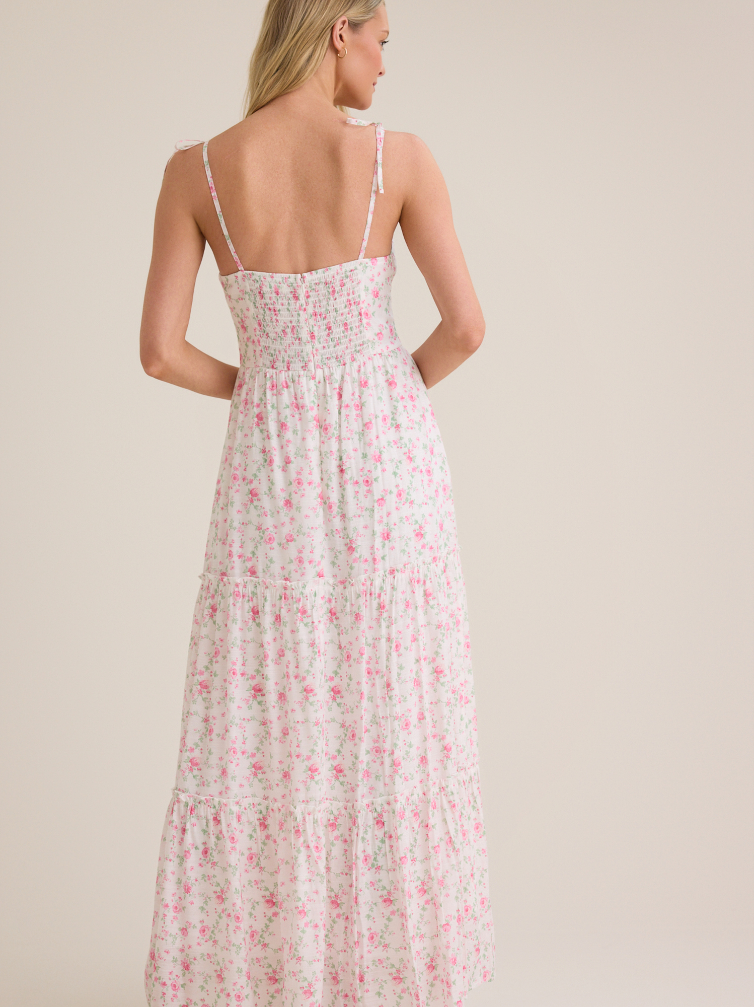 midi cherry red dress Staud Gwen Cherry Sleeveless Midi Dress