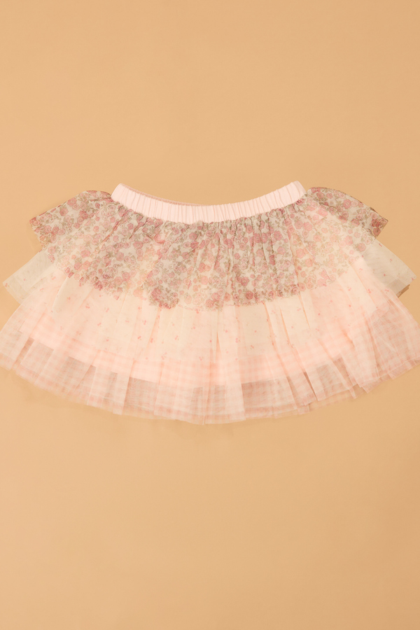 Sara Gingham and Garden Tutu Skort - Altar'd State