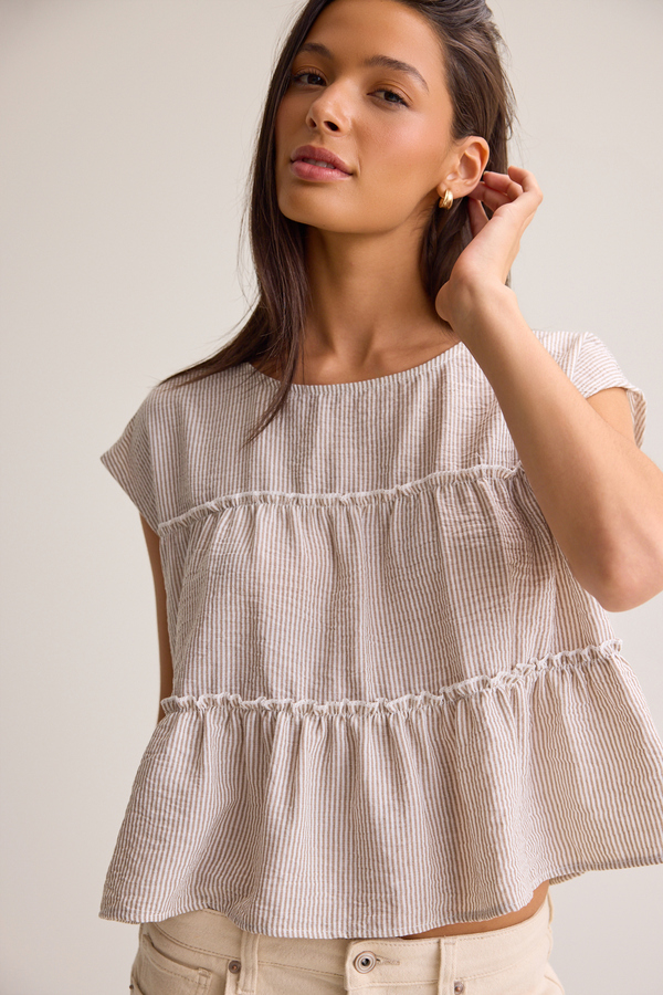 Tilleigh Babydoll Top - Altar'd State