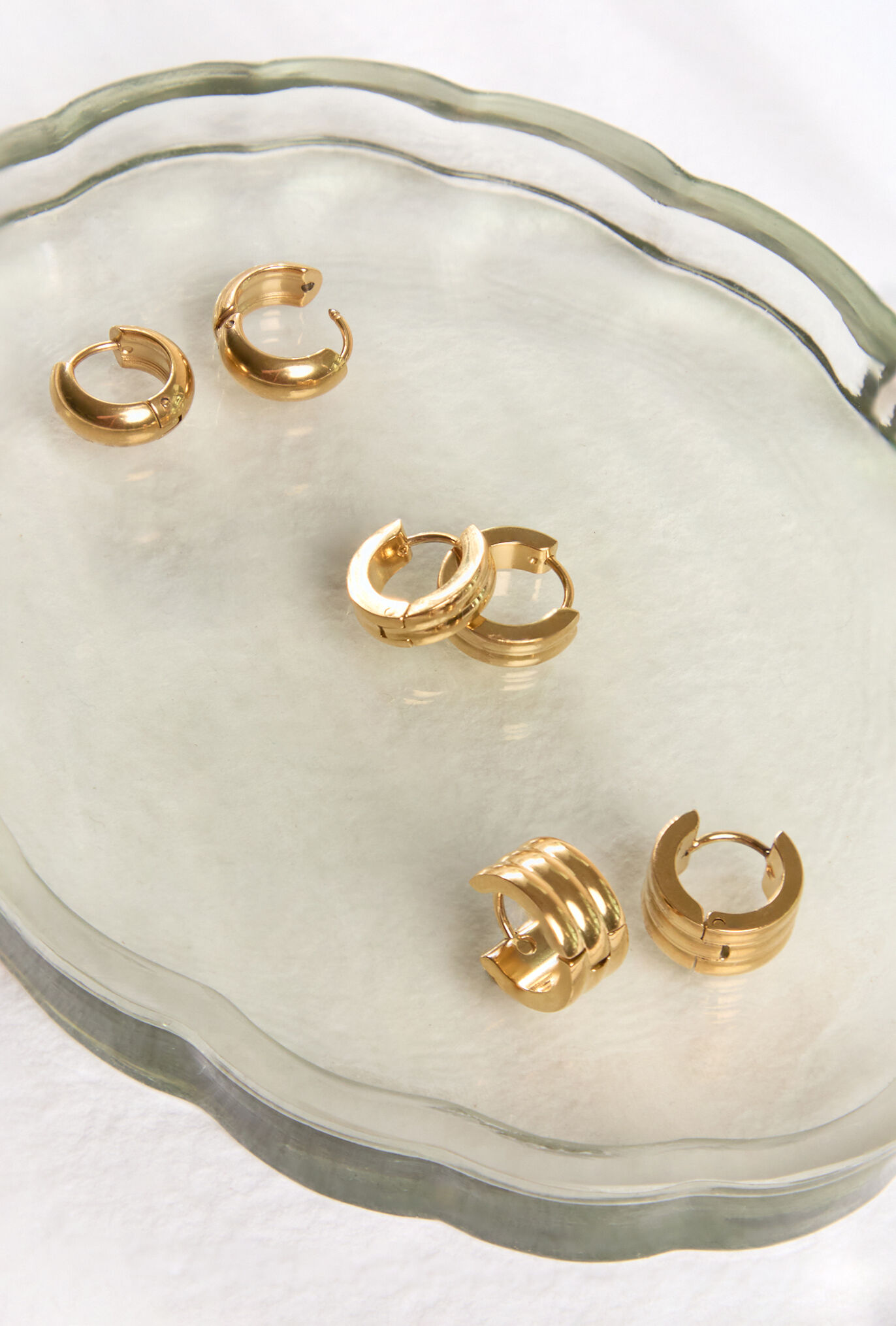 Nora Ribbed Hoop Set