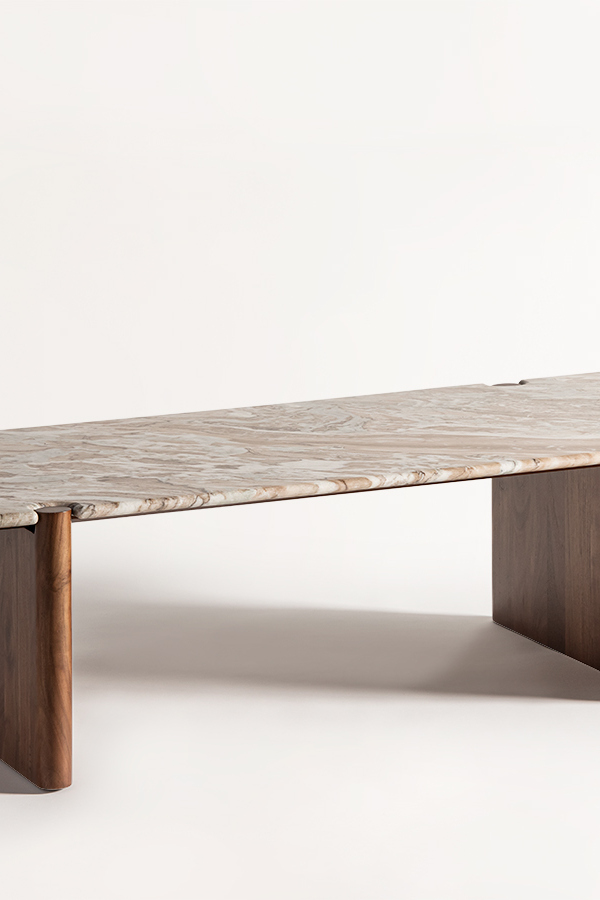 Moss Wood Coffee Table Detail 3 - Altar'd State