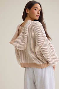 Cozy Ribbed Haven Hoodie Detail 2 - Altar'd State