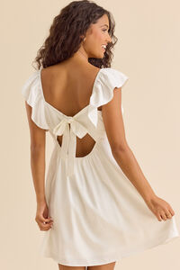 Francis Satin Mini Dress Detail 2 - Altar'd State