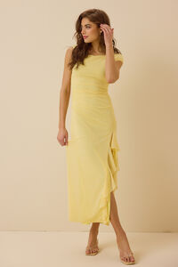 Kalista Ruffle Maxi Dress Detail 5 - Altar'd State