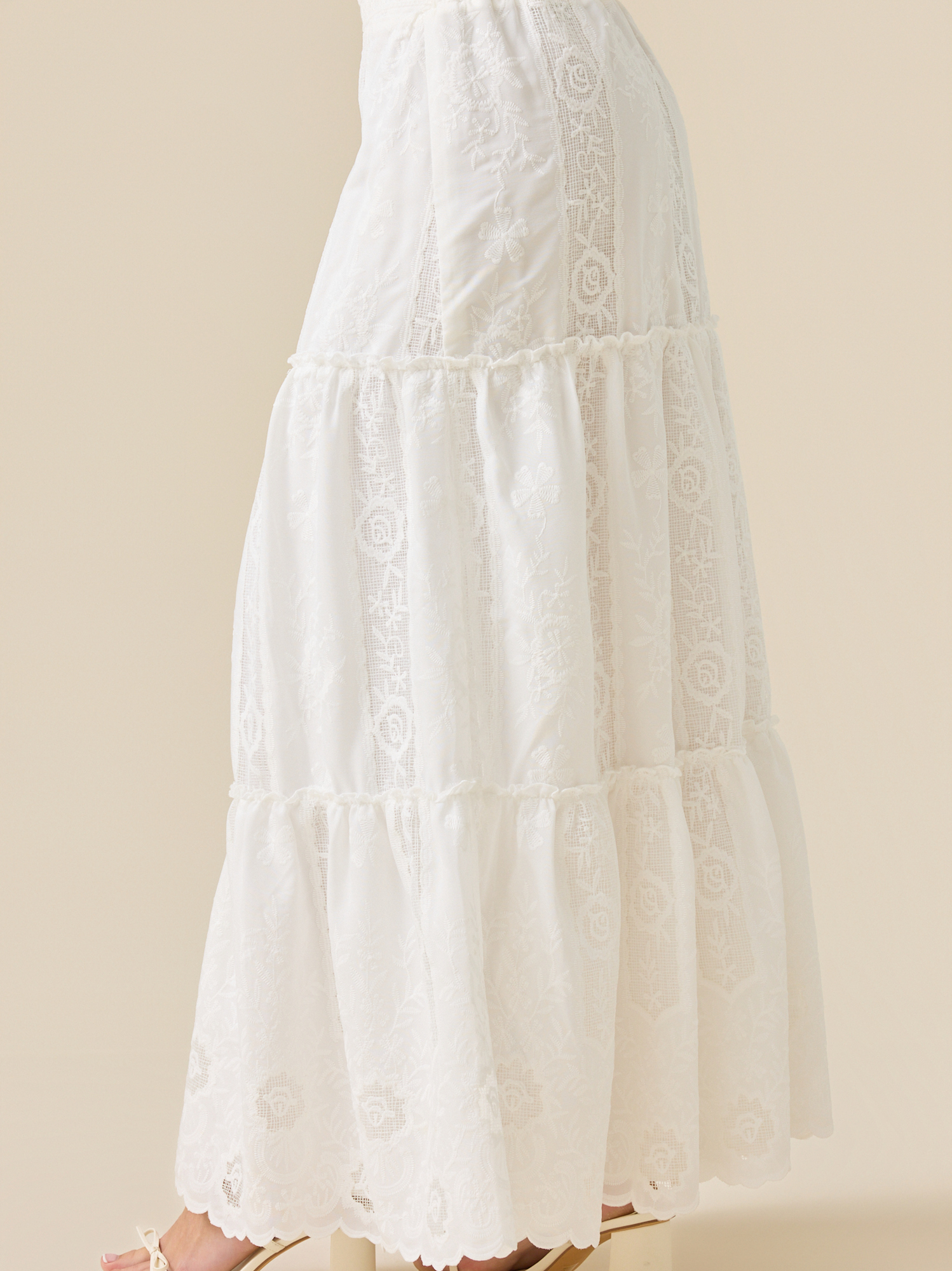 knee length dresses for ladies Chantilly Skirt main image 1