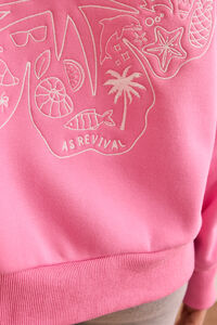 Hibiscus Paradise Hoodie Detail 6 - Altar'd State
