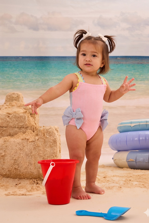 Carly One Piece Swimsuit by Mud Pie - Altar'd State - 
