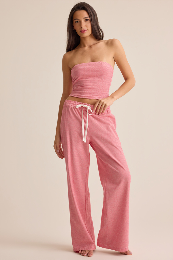 Bethanie Stripe Tube Top Detail 3 - Altar'd State