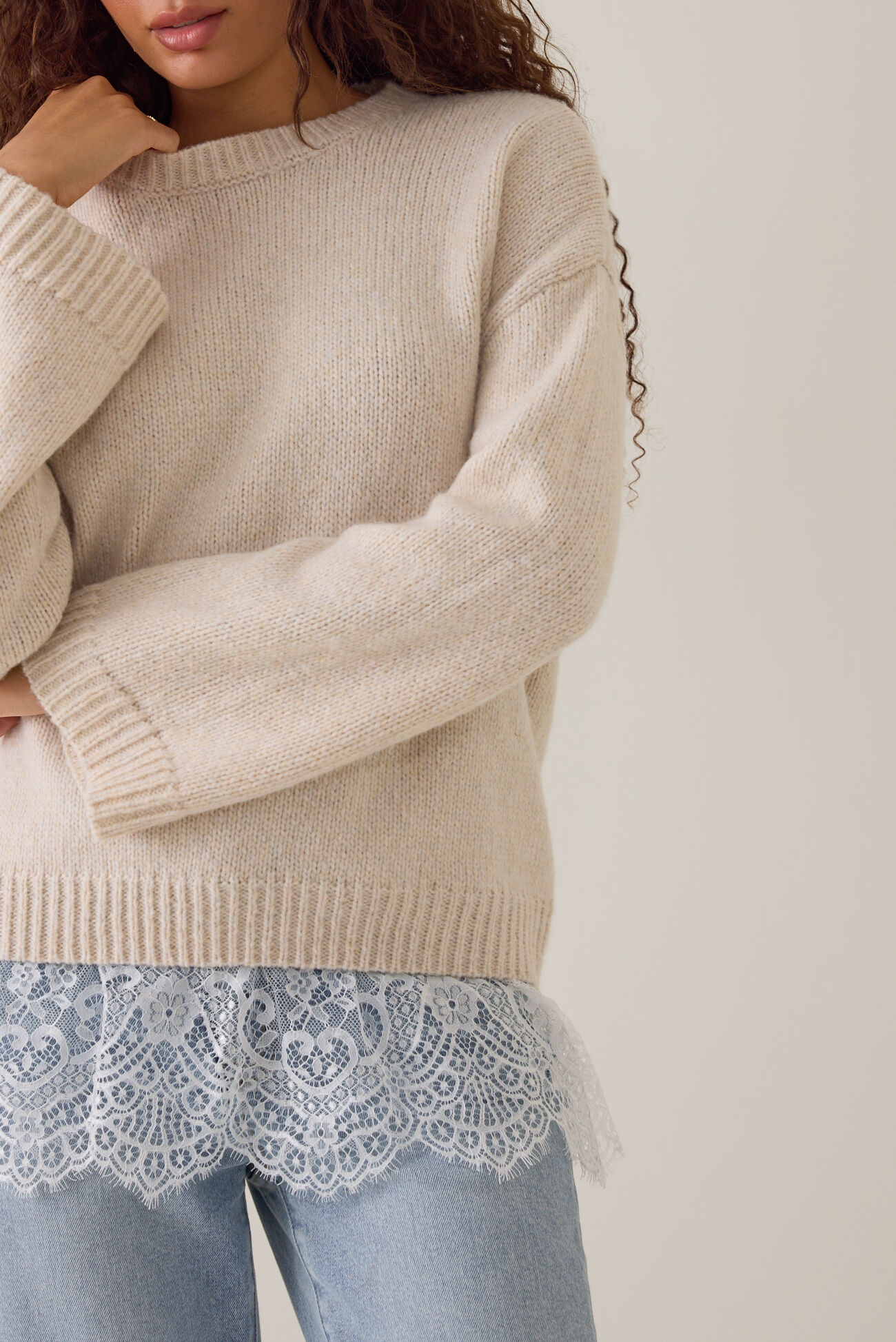 Lawson Lace Sweater
