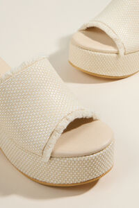 Matisse Terry Platform Heel Detail 2 - Altar'd State