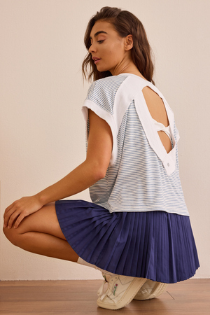 Draft Open Back Tee - Altar'd State - 