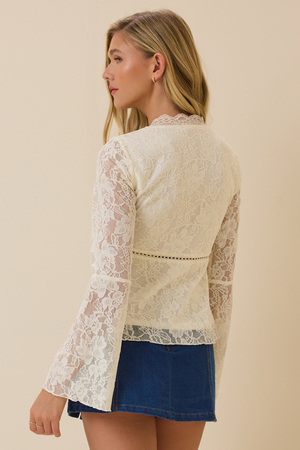 Hillary Lace Top - Altar'd State - 