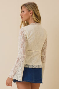 Hillary Lace Top Detail 4 - Altar'd State
