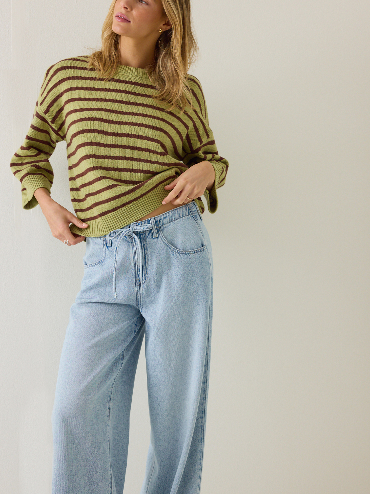 Janae High-Rise Jean in Medium Wash | Altar'd State