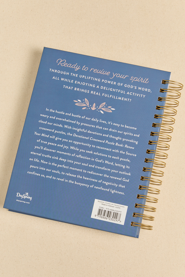 Renew Your Mind Devotional Crossword Puzzle Book Detail 3 - Altar'd State