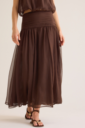 Jule Midi Skirt - Altar'd State - 