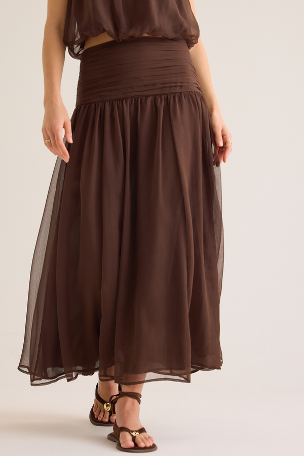 Jule Midi Skirt Detail 2 - Altar'd State