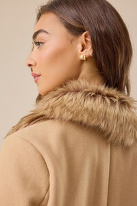 Freyda Faux Fur Collar Jacket Detail 7 - Altar'd State