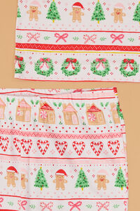 Gingerbread Fair Isle Long Sleeve Lounge Set Detail 2 - Altar'd State