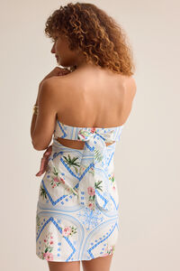 Reina Floral Mini Dress Detail 5 - Altar'd State