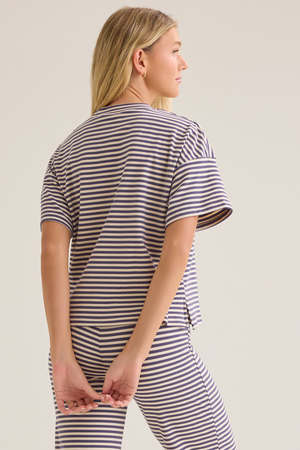 Alaya Stripe Lounge Top - Altar'd State - 