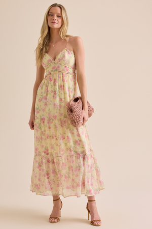 Kezia Floral Maxi Dress - Altar'd State - 