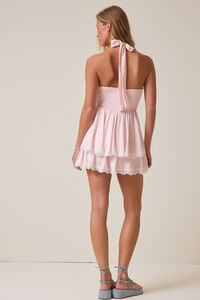 Kennedie Satin Lace Romper Detail 4 - Altar'd State