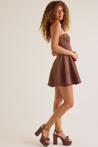 Fable Suede Mini Dress Detail 4 - Altar'd State