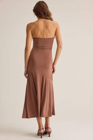 Fallon Strapless Maxi Dress - Altar'd State - 