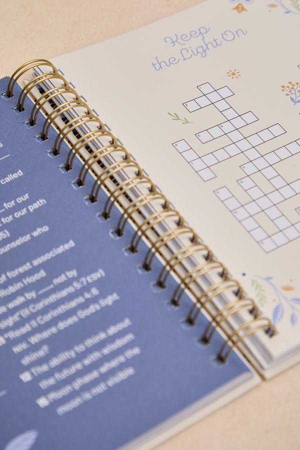 Daily Moments with God Devotional Crossword Puzzle Book Detail 3 - Altar'd State
