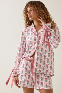 Mistletoe Magic Mama Pajama Set Detail 6 - Altar'd State