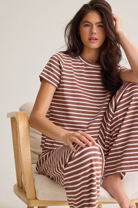 Sherry Stripe Tee - Altar'd State