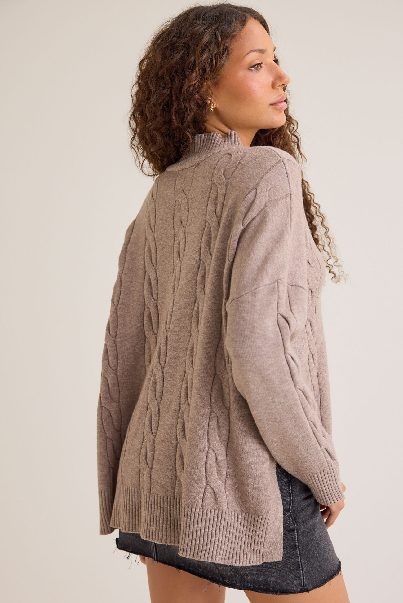 Rana Mock Neck Sweater