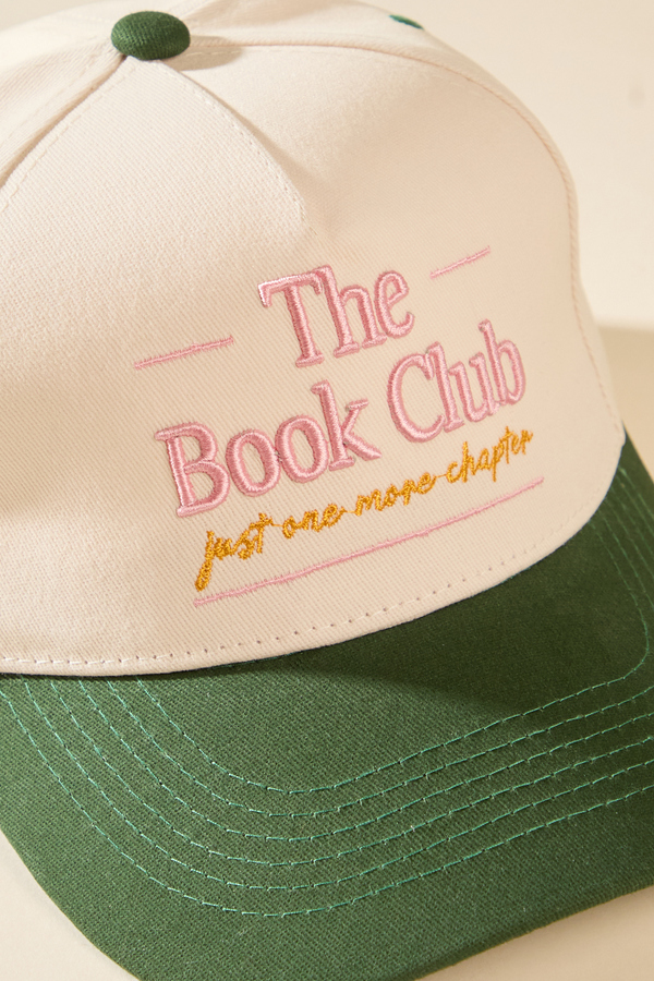 The Book Club Trucker Hat Detail 2 - Altar'd State