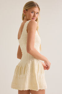 Cora Sweater Mini Dress Detail 4 - Altar'd State