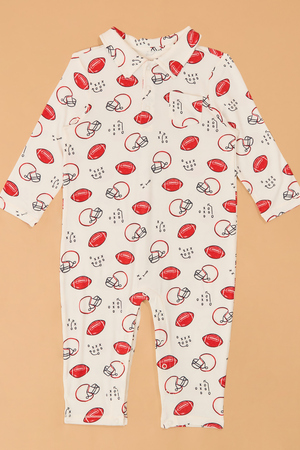 Touchdown Time Romper - Altar'd State - 