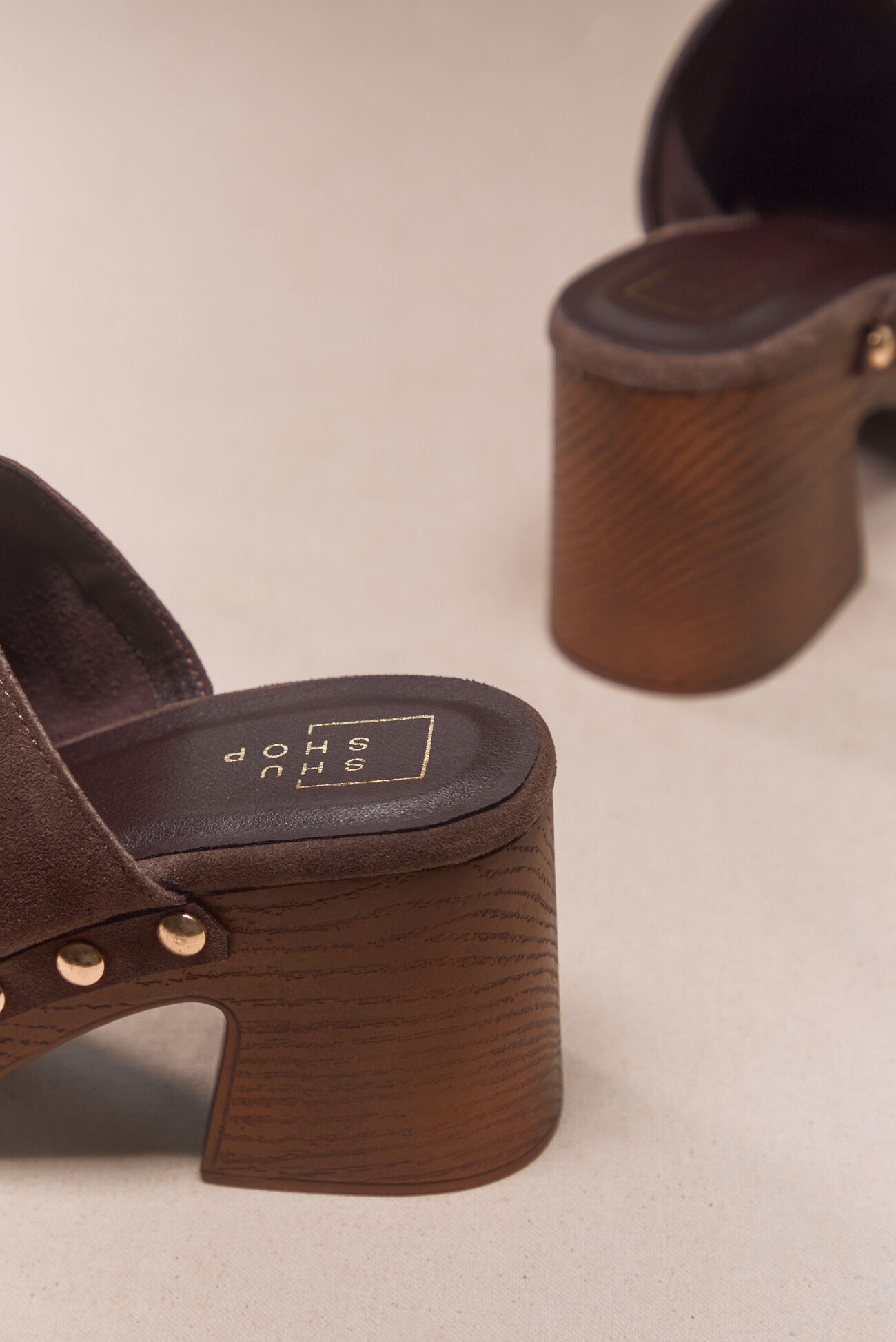 Geneva Suede Clog