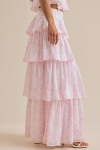 Rosie Tiered Skirt Detail 3 - Altar'd State