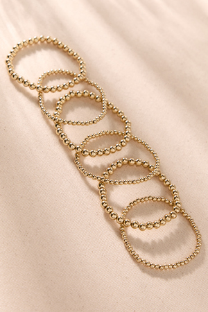Vivian Beaded Stretch Bracelets 6 Pack - Altar'd State - 