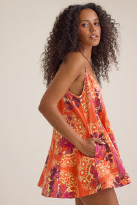 Rumi Printed Romper Detail 2 - Altar'd State
